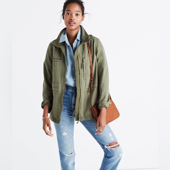 Women’s MADEWELL Fleet jacket- Size Small - Picture 2 of 11